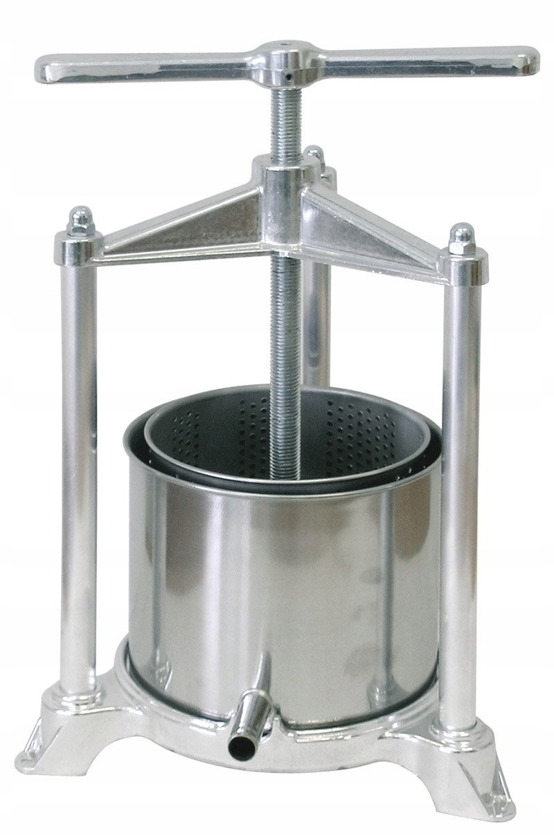 

Solidna Włoska Prasa do wina soków 6L AL25 + worek