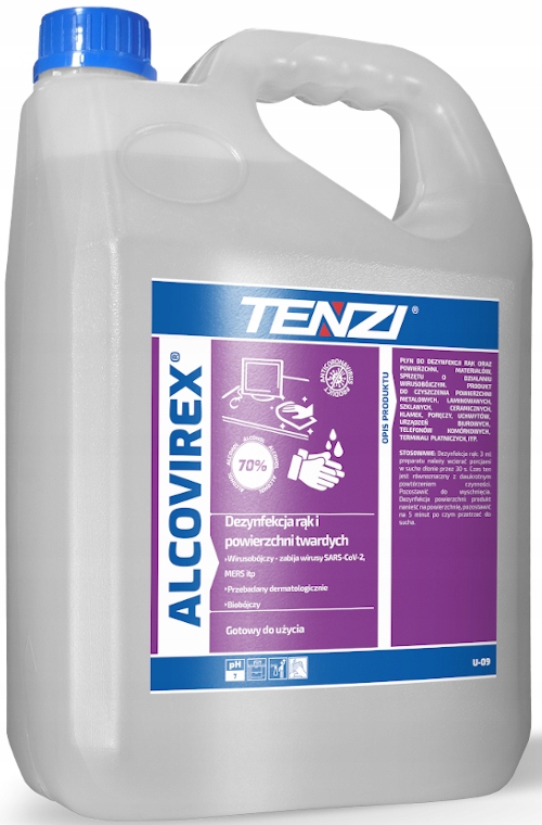 

Tenzi Alcovirex 5L Do Dezynfekcji Rąk Powierzchni