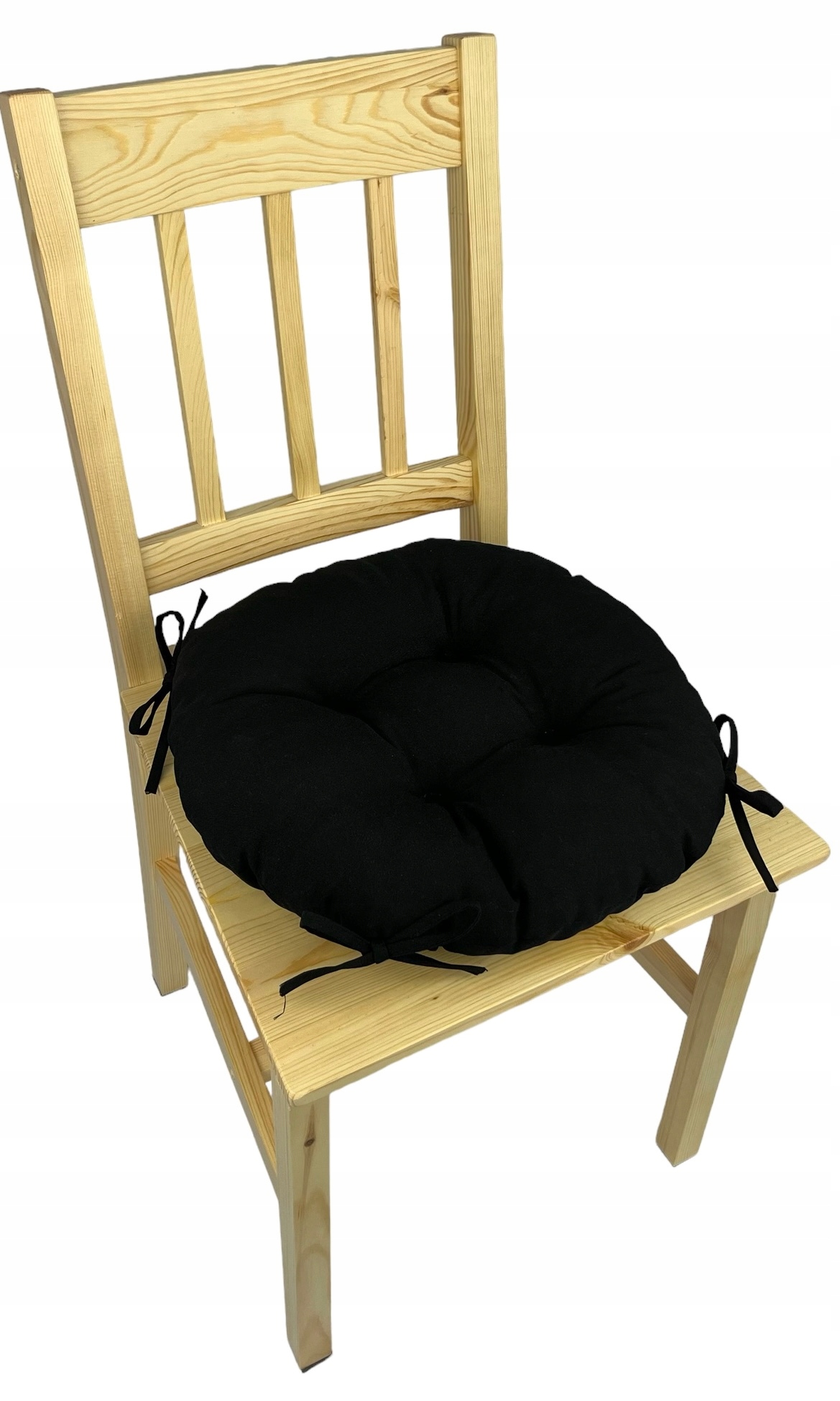 

Poduszka na krzesło taboret 35cm Czarny Koło