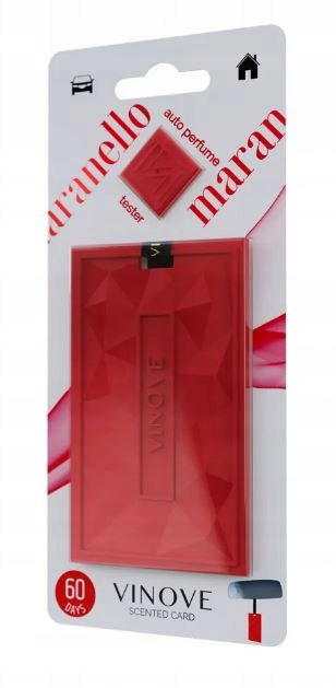 Vinove Scented Card karta zapachowa do samochodu Maranello 60 dni