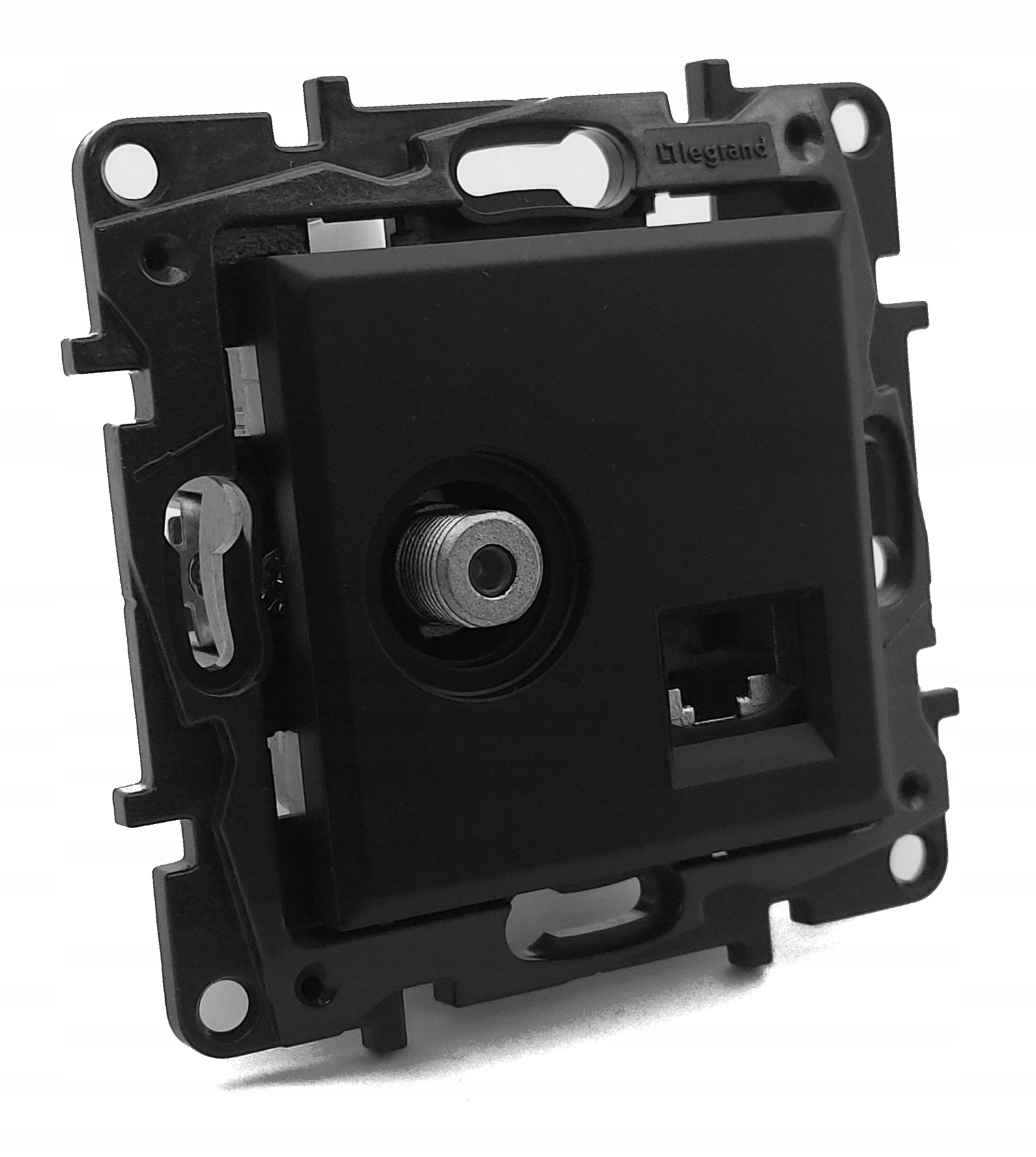 NILOE STEP Gniazdo TV typu F+ RJ45 KOŃCOWE 863577 EAN (GTIN) 3414971842991