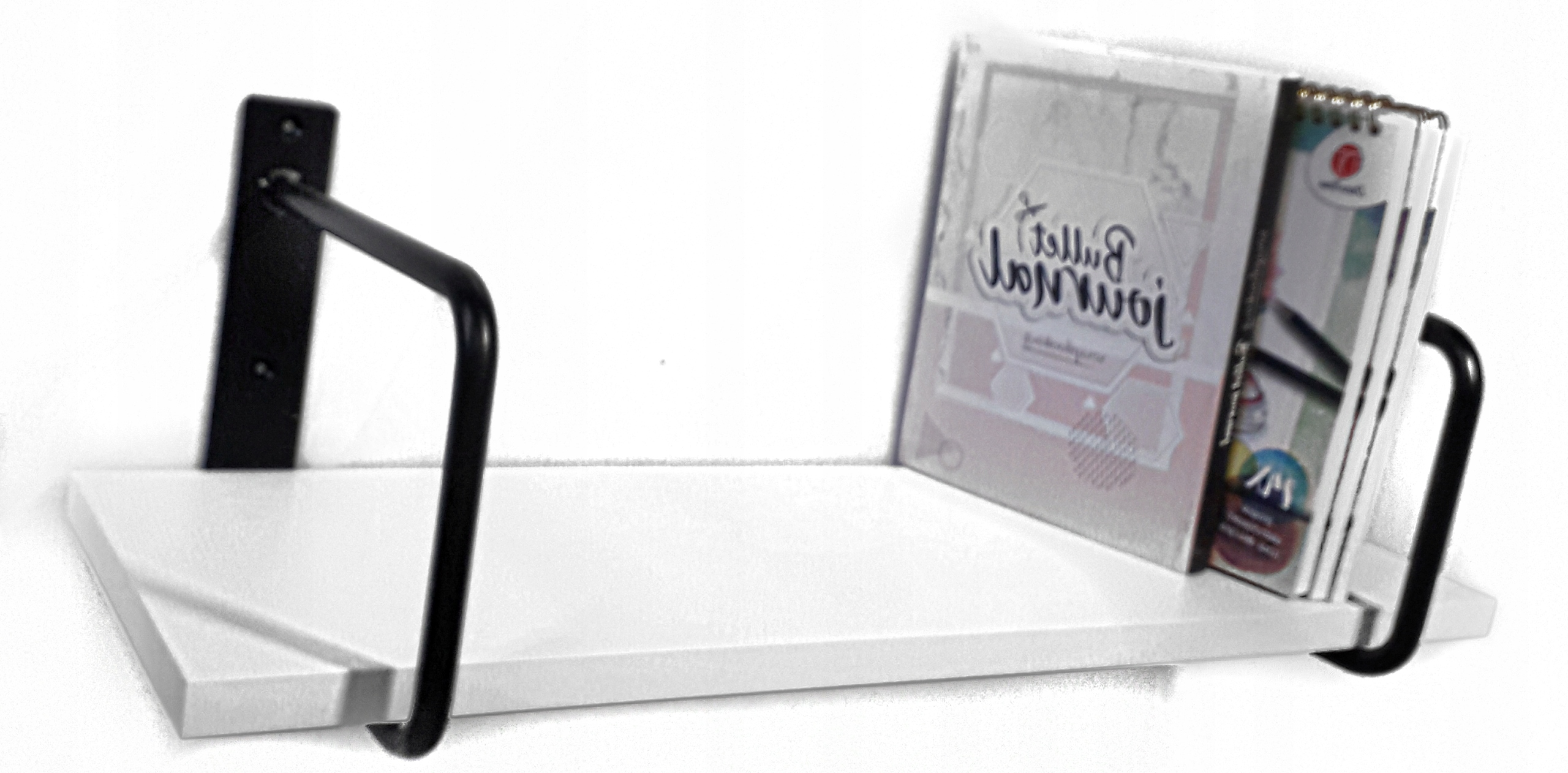 

Półka ścienna wisząca 40x20cm +2 wsporniki Belt