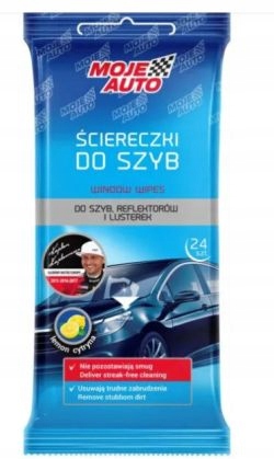 

Ściereczki Do Szyb I LCD O Zapachu Cytryny 24