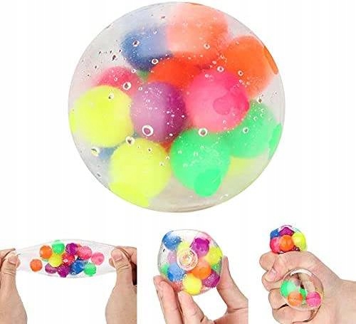 

Piłka Sensoryczna Antystresowa Gniotek Fidget Toys