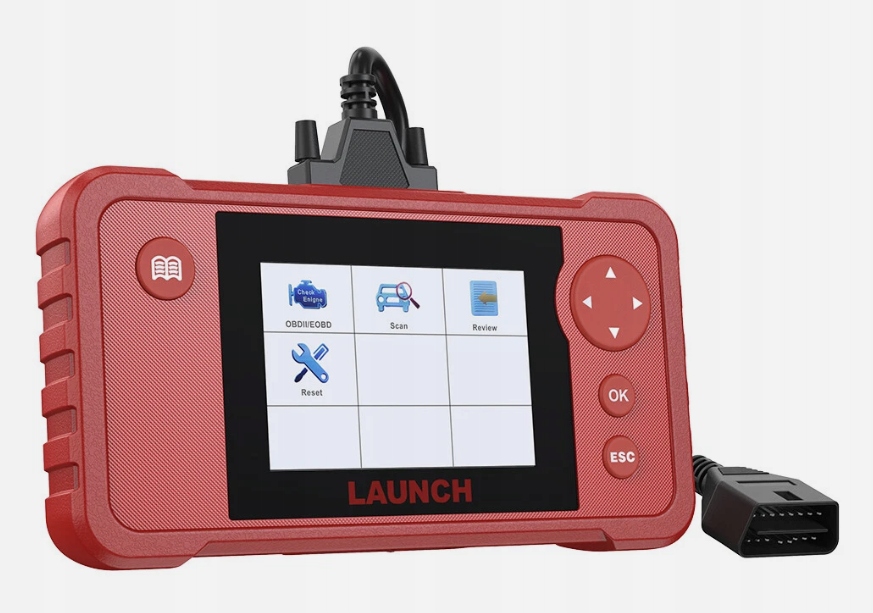 Launch Creader VII+ V2.0 Obdii Abs Airbag Skříň Servisní Funkce Zdarma