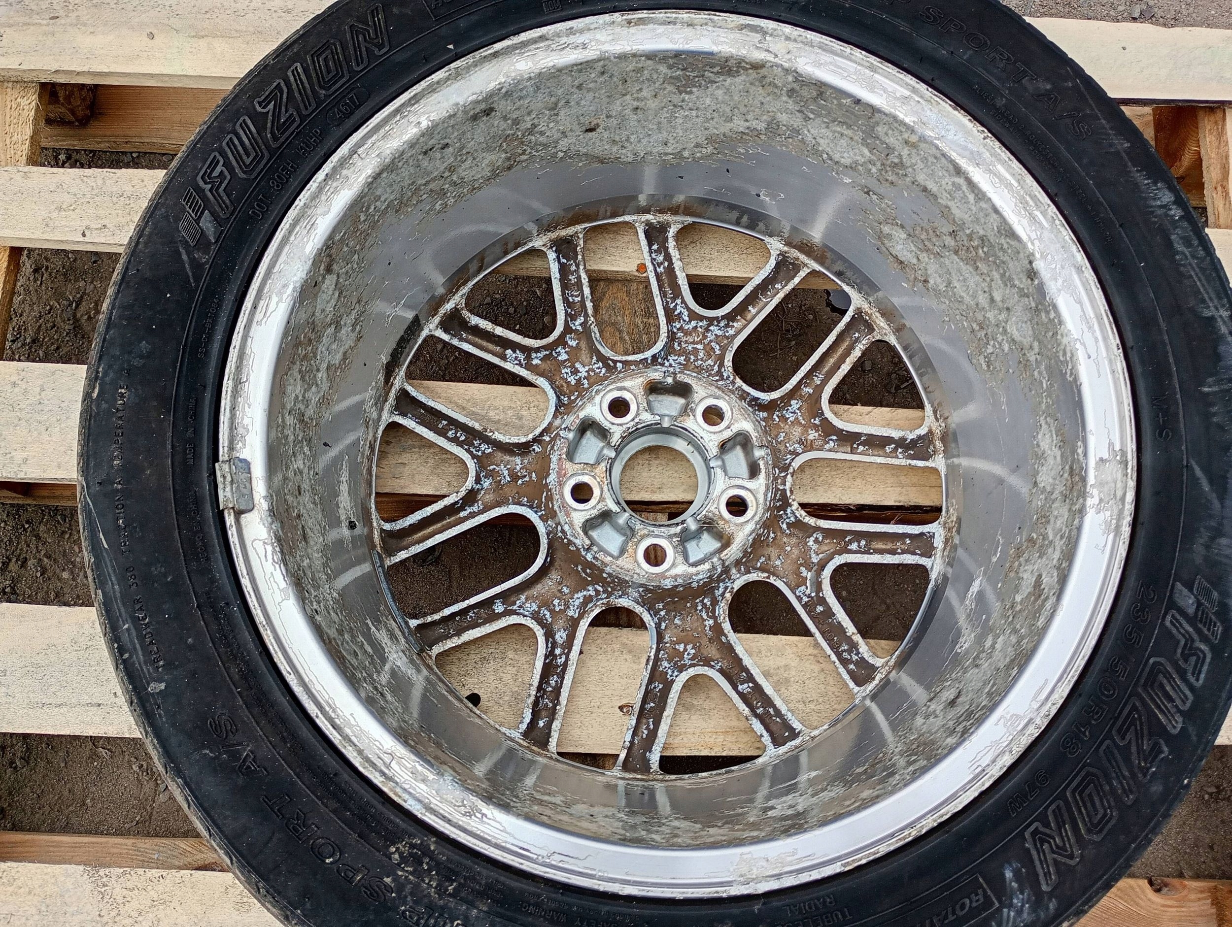 wheel disc discs disc 18" R18 Pony Package Ford Mustang V 2010-14