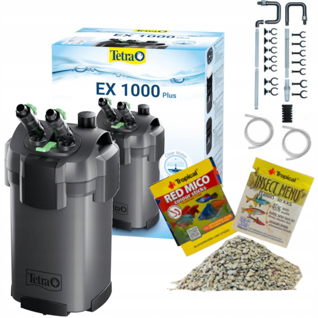 Tetra EX-1000 Plus Filtr zewnętrzny gratisy