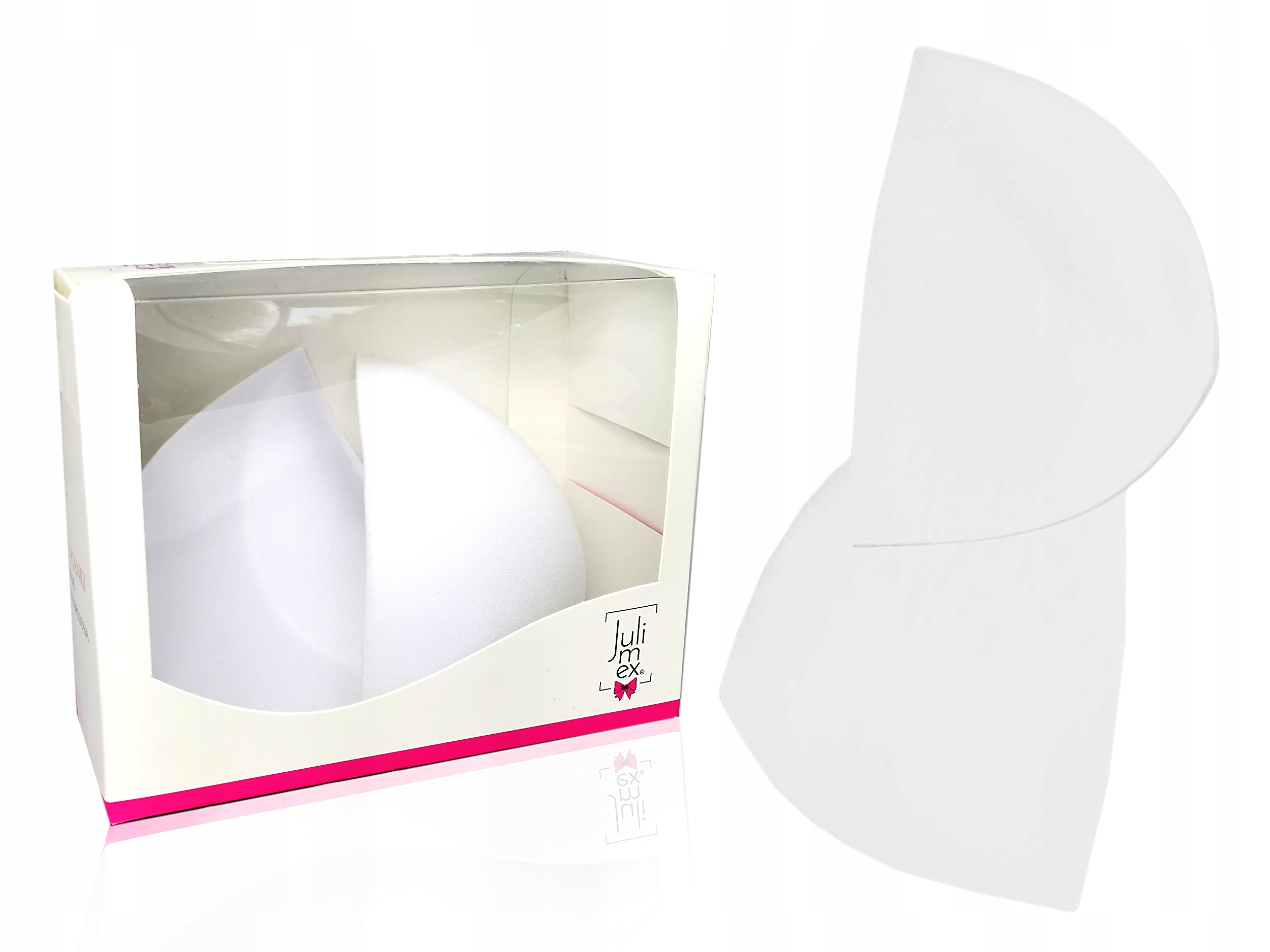 

Julimex Wkładki z Pianki Push-up WS-18 Białe C/D