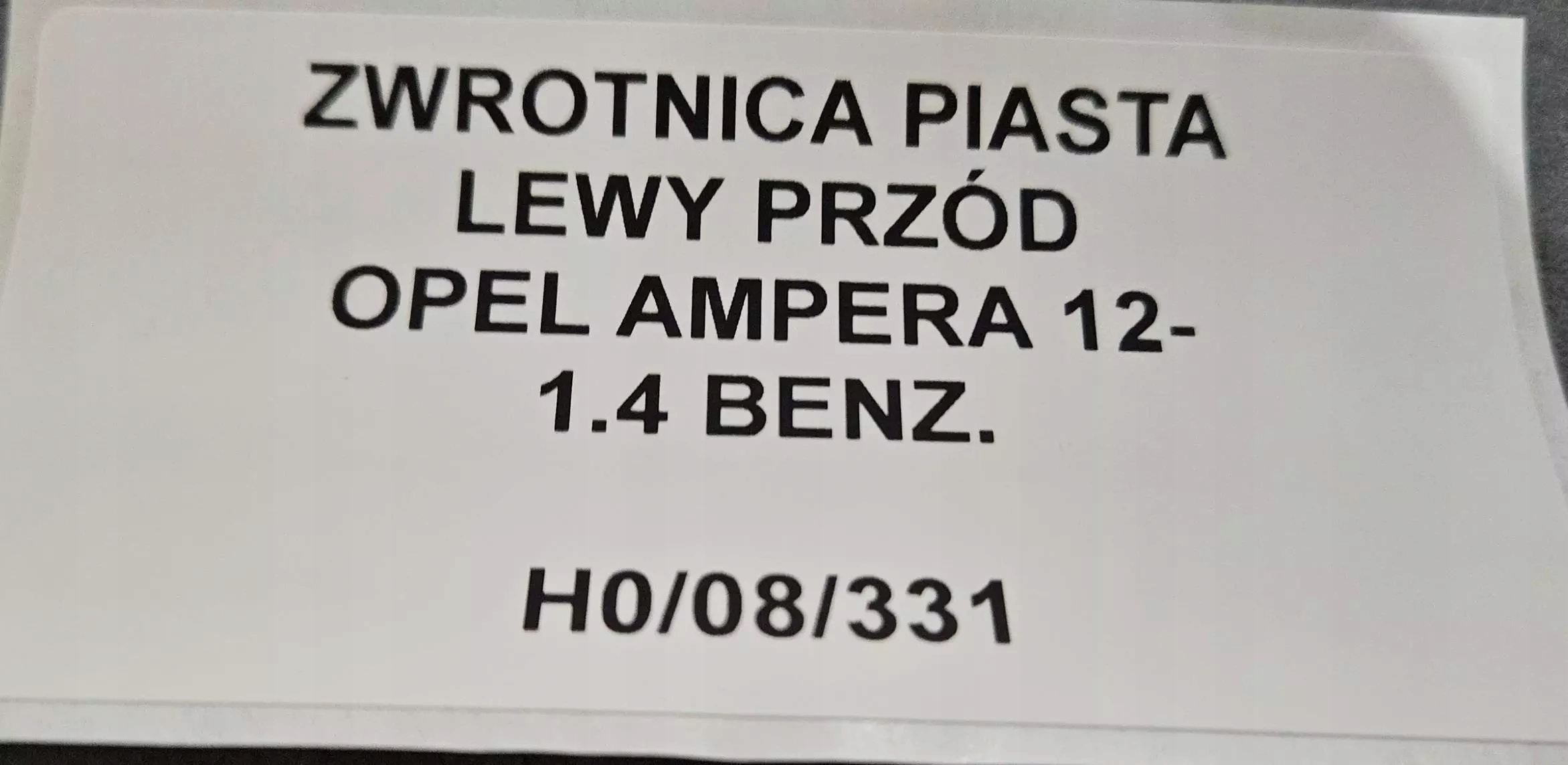 otoč čepu levý předek OPEL AMPERA 12- 1.4B