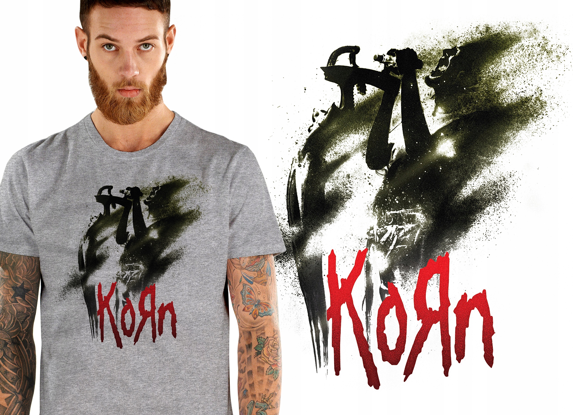 

Korn Davis Welch Paradigm Shift Koszulka Męska XL