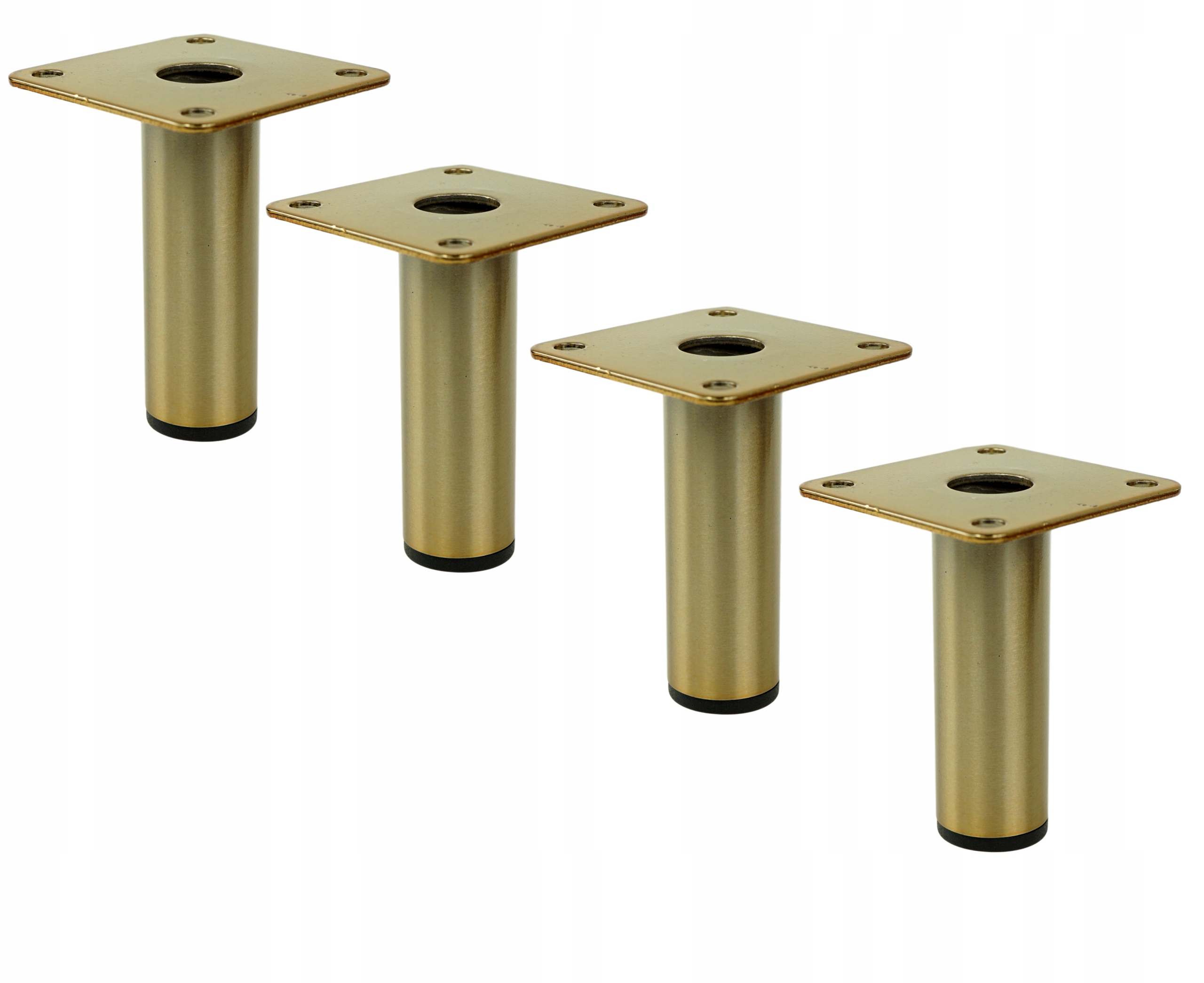 

4x Noga fi 25 nóżka meblowa złoty antyczny 8 cm