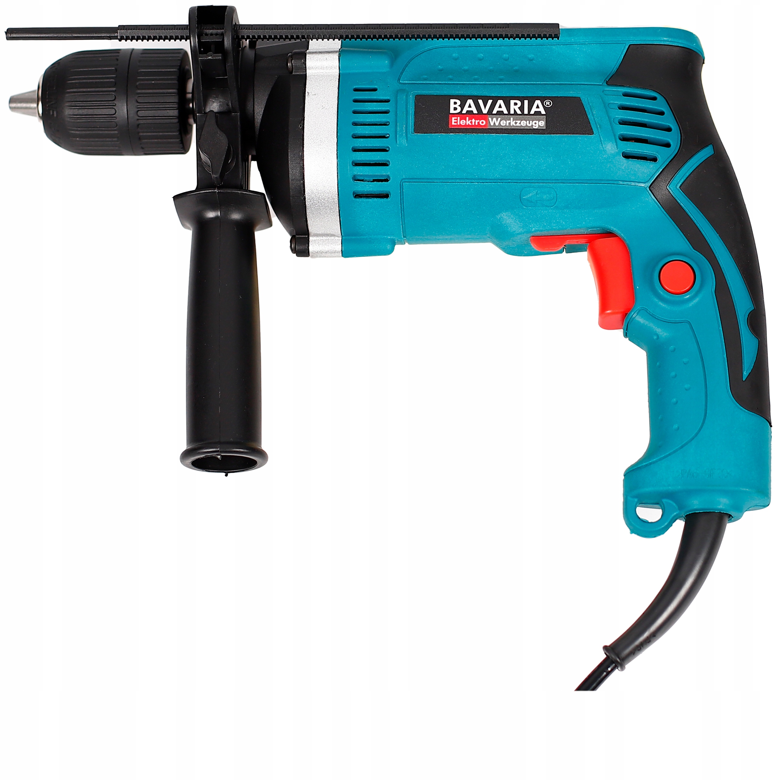 WIERTARKA UDAROWA ELEKTRYCZNA Ø13 1450W SAMOZACISK UDAR MOCNA SAMOZACISKOWA Marka Eurotec