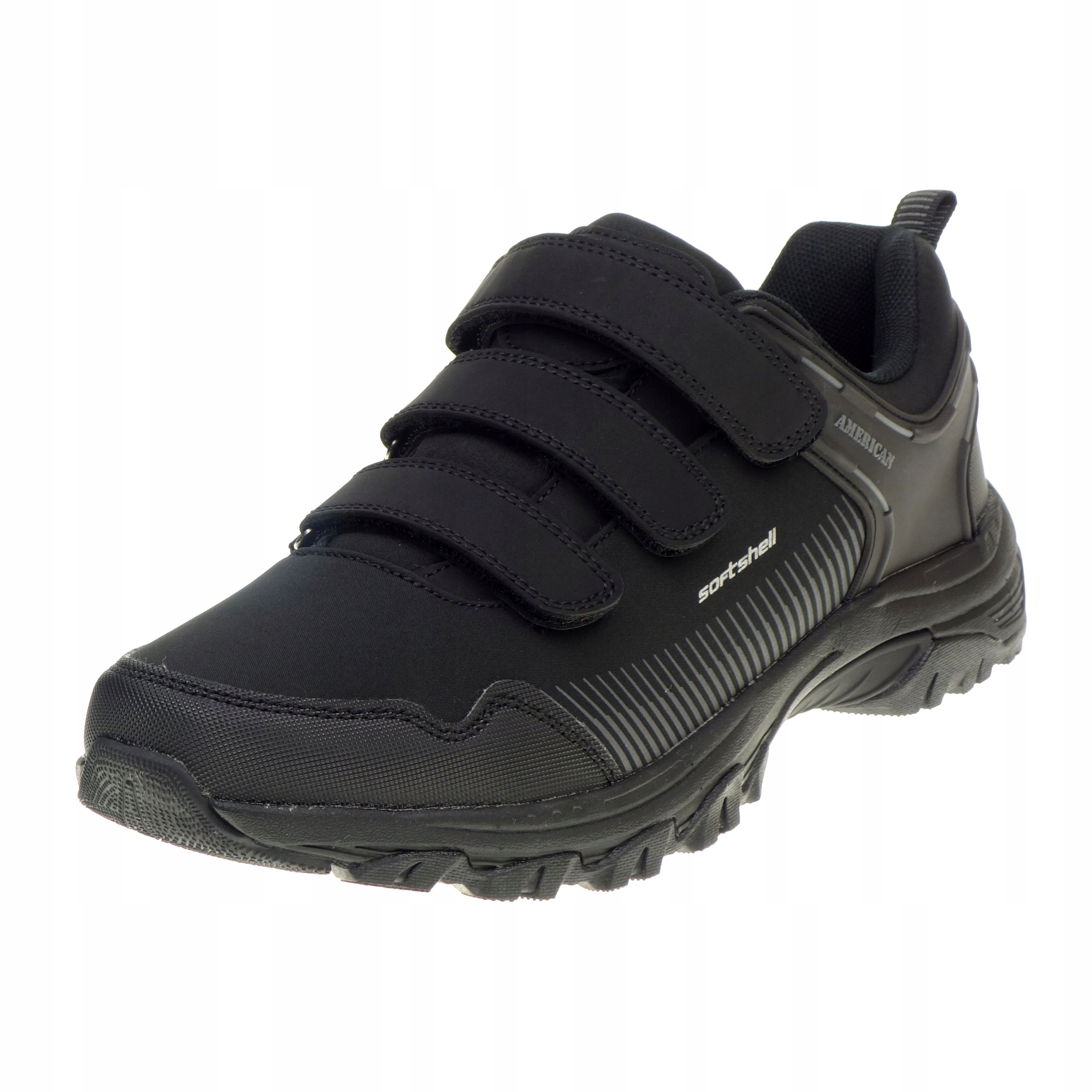 Buty Trekkingowe American Club SoftShell Lekkie Taktyczne Outdoor Rzepy 38