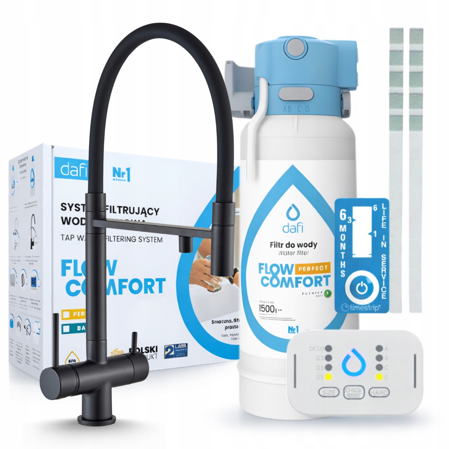 Podskříňový Filtr Dafi Flow Comfort D-1 A Flexibilní Dřezový Kohoutek