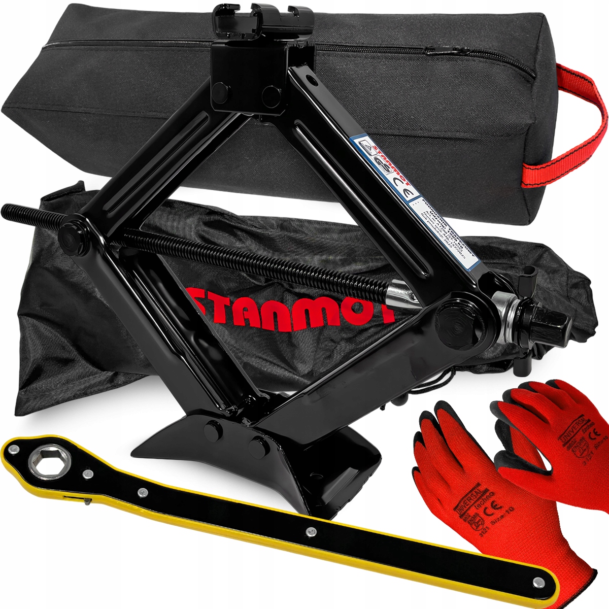 Hever 1,5T Momentový Klíč Ochranné Rukavice, Organizátor