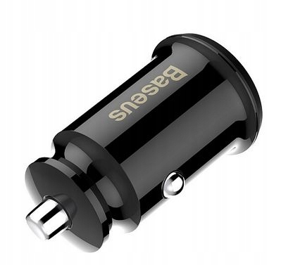 MOCNA mini micro malutka ŁADOWARKA SAMOCHODOWA 3,1A 2x USB BASEUS EAN (GTIN) 6953156276512