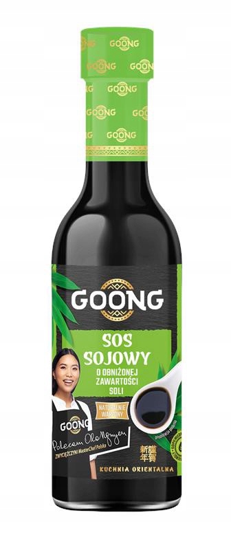 

Goong Sos Sojowy o obniżonej zawartości soli 150ml