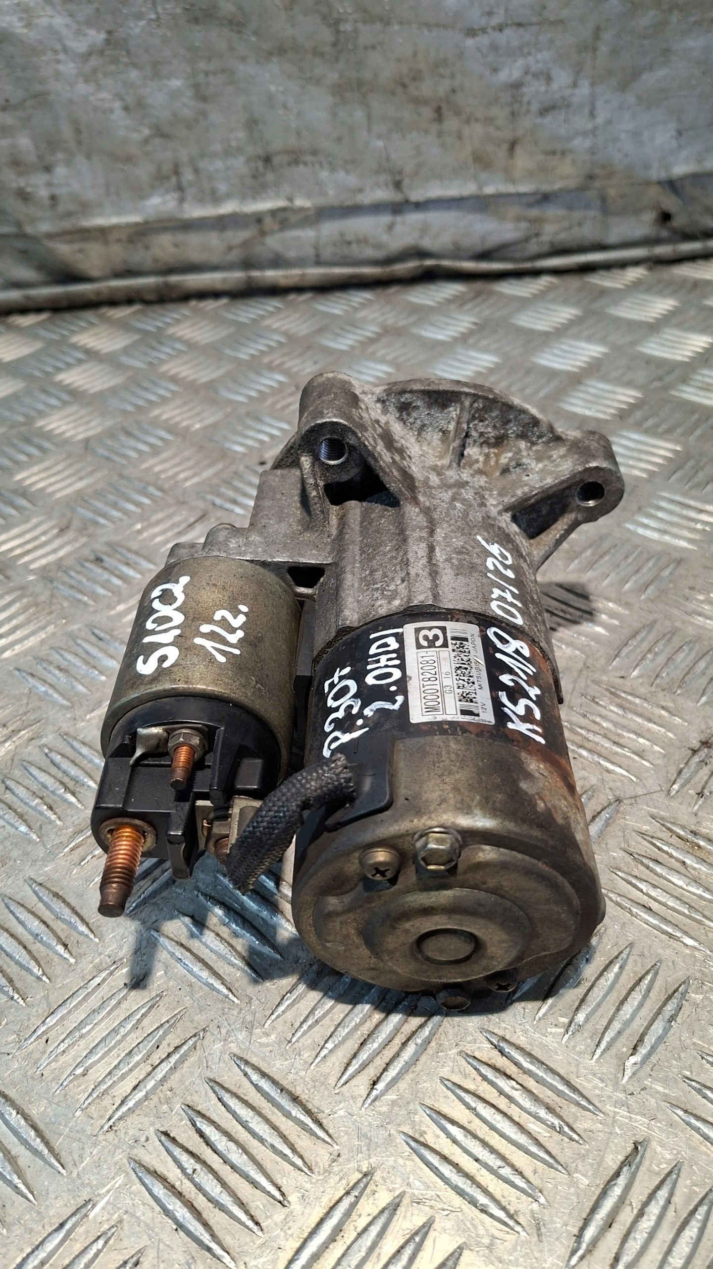 starter 12z. PEUGEOT 307 2.0HDI