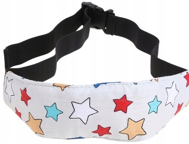 OPASKA PODTRZYMUJĄCA GŁOWĘ DZIECKA W AUCIE PAS DO FOTELIKA