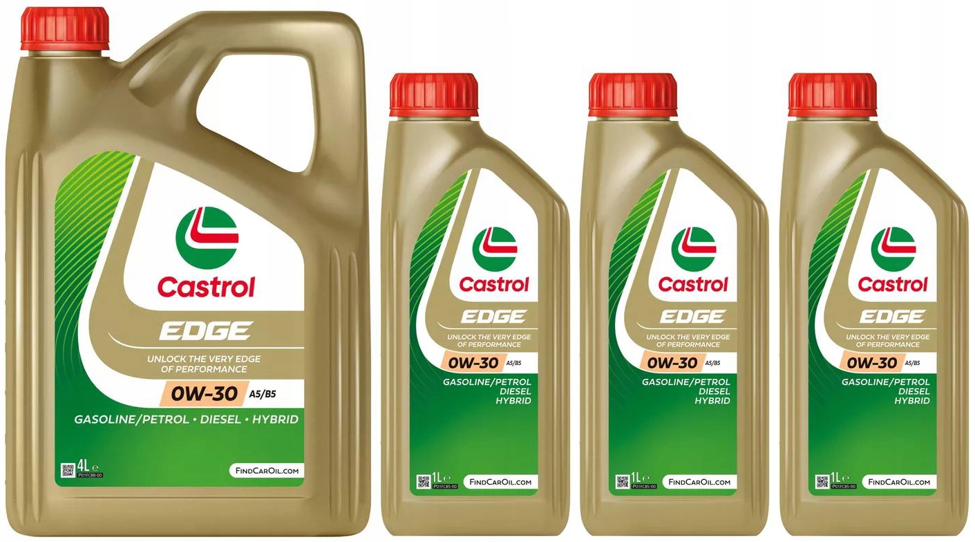 Motorový Olej Castrol Edge 0W30 A5/B5 Volvo 95200377 7 L
