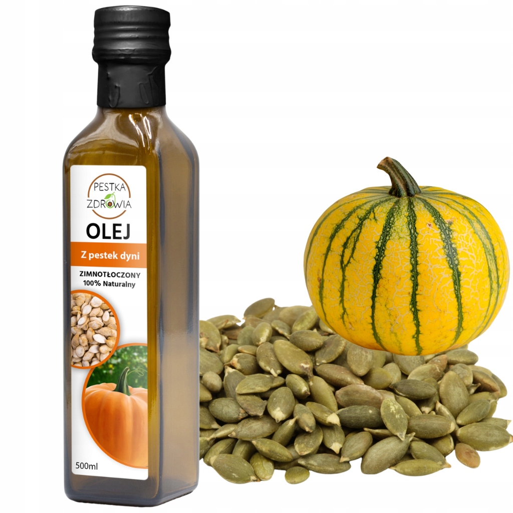 Levně Dýňový Olej lisovaný za studena výrobce: PestkaZdraví 500 ml