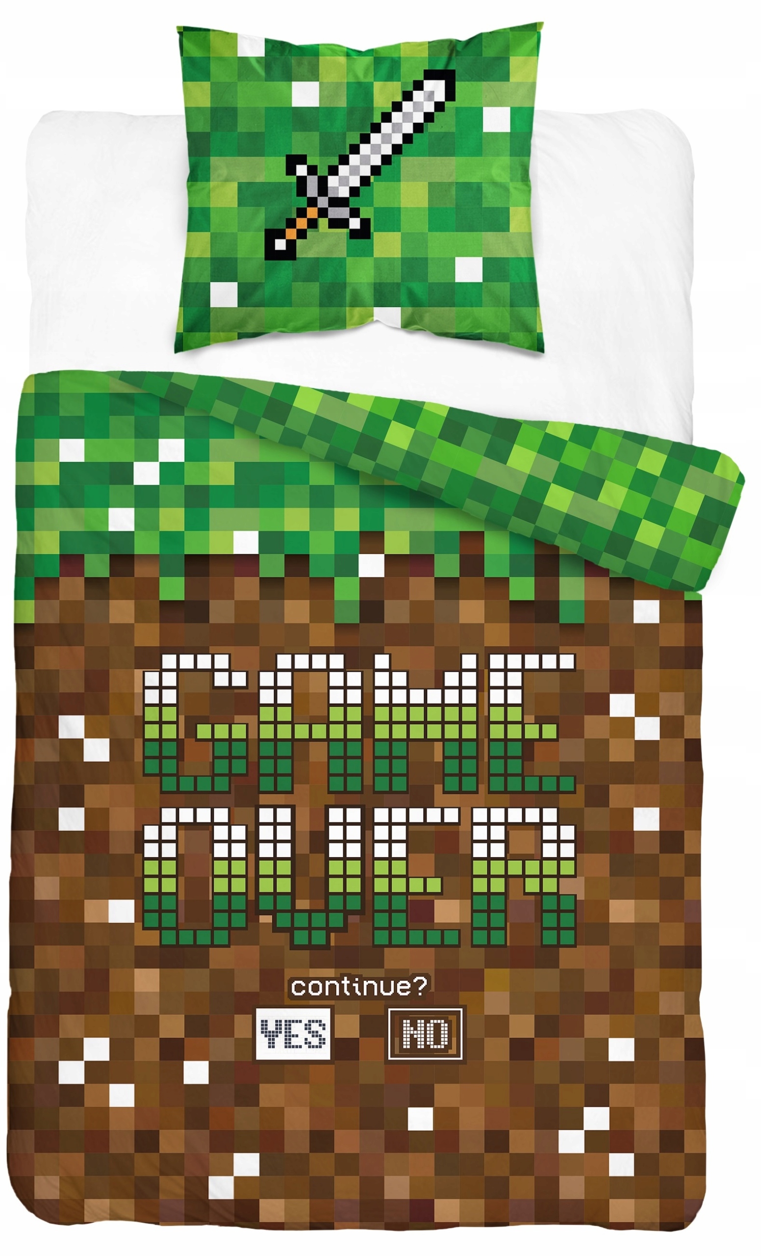 

Pościel 140x200 Mine Game Świeci W Nocy Świecąca