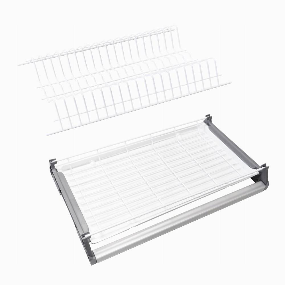 OCIEKARKA DO SZAFKI "80" Z WKŁADEM METALOWYM BIAŁA