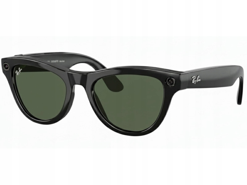 Okulary Ray-ban Meta Skyler Czarny połysk