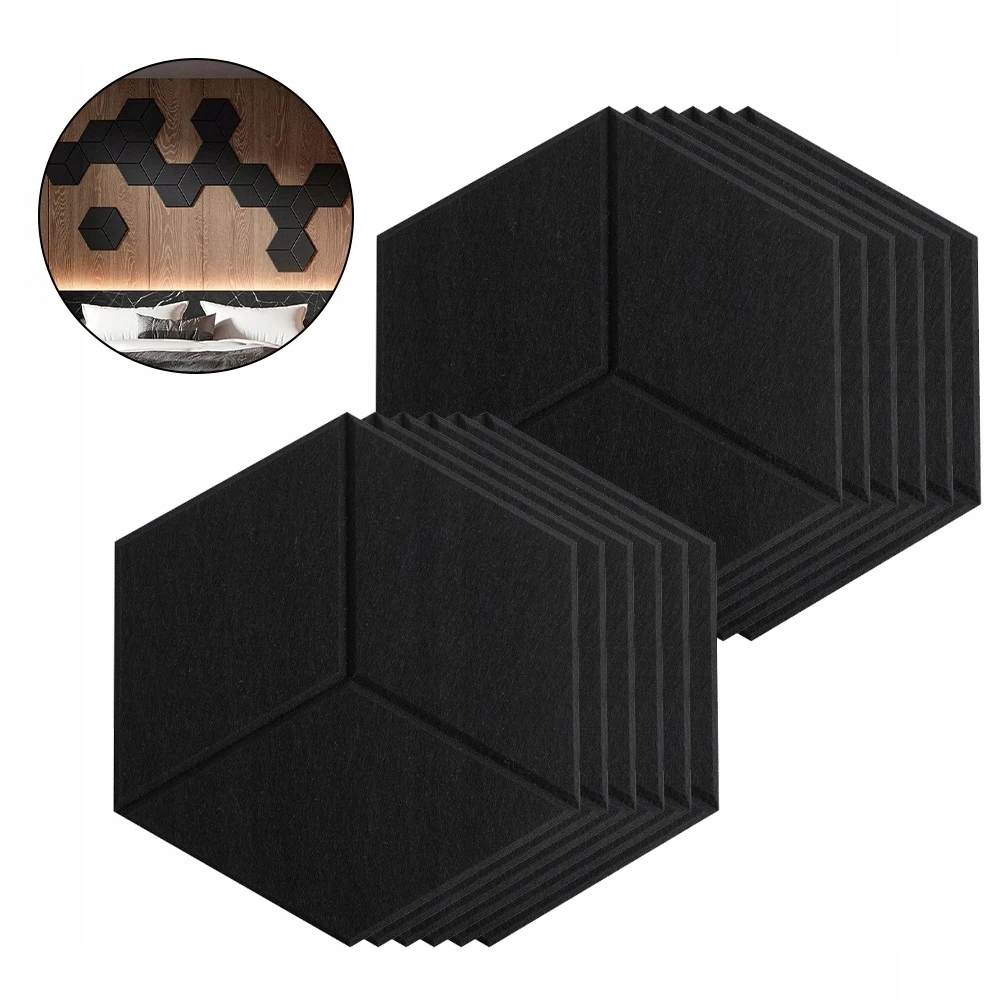 Vysoce Husté Samolepicí Protihlukové Panely Bezpečné Pro Interiéry