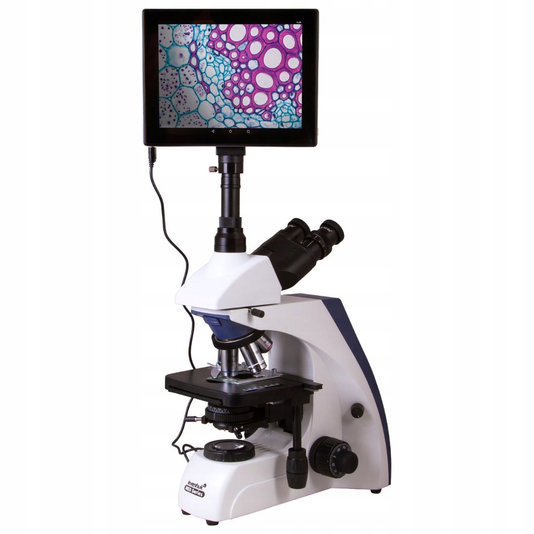 Trójokularowy mikroskop cyfrowy Levenhuk Med D35T LCD