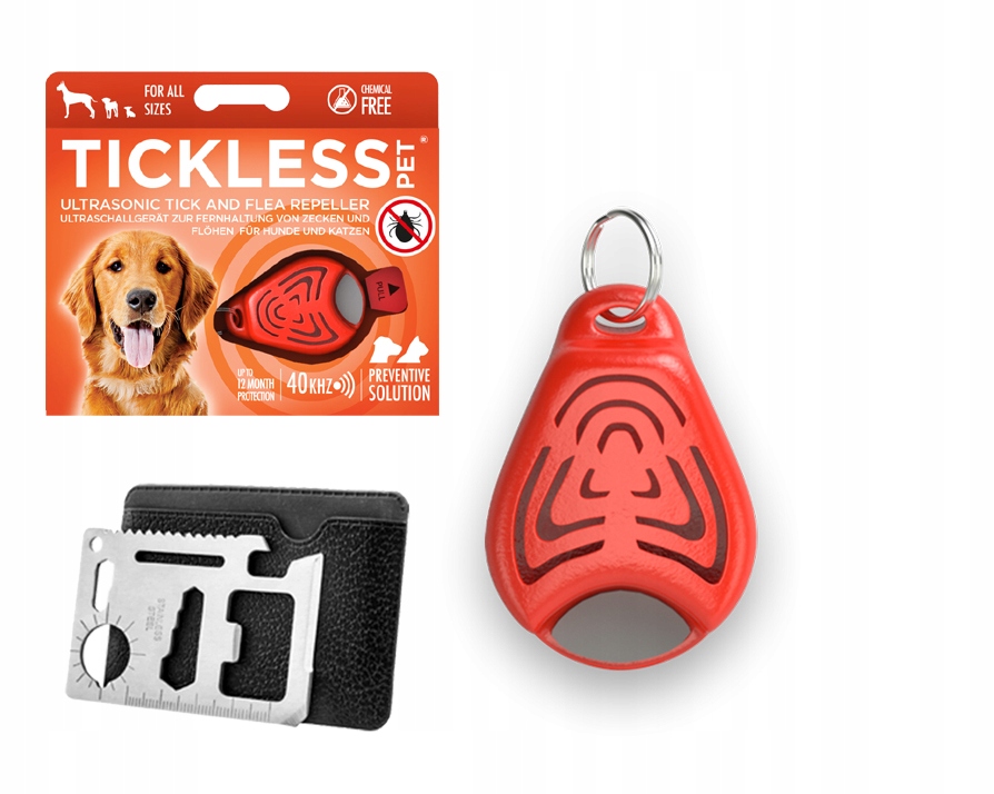 

Tickless Pet dla psów odstraszacz kleszczy Orange