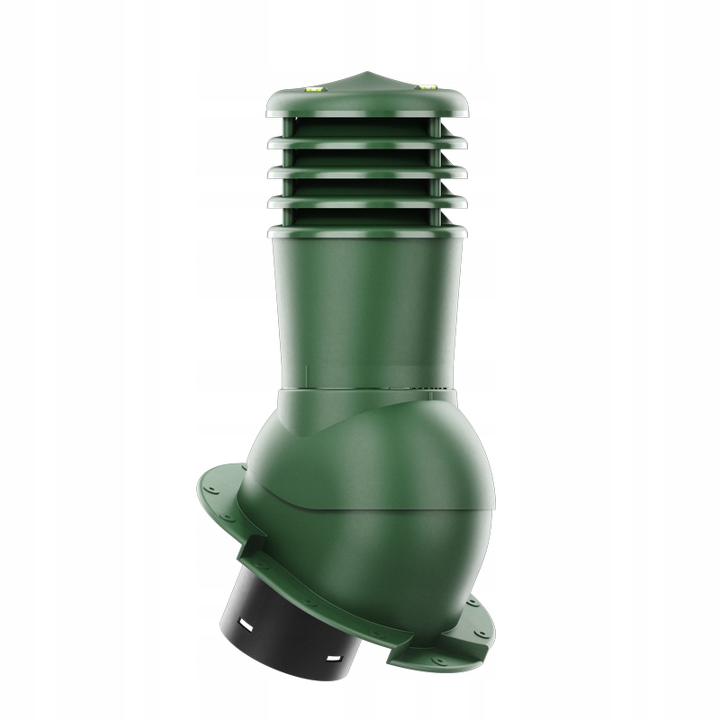 Větrací komín Smartline kaprařina fi 150 mm nezateplený zelený