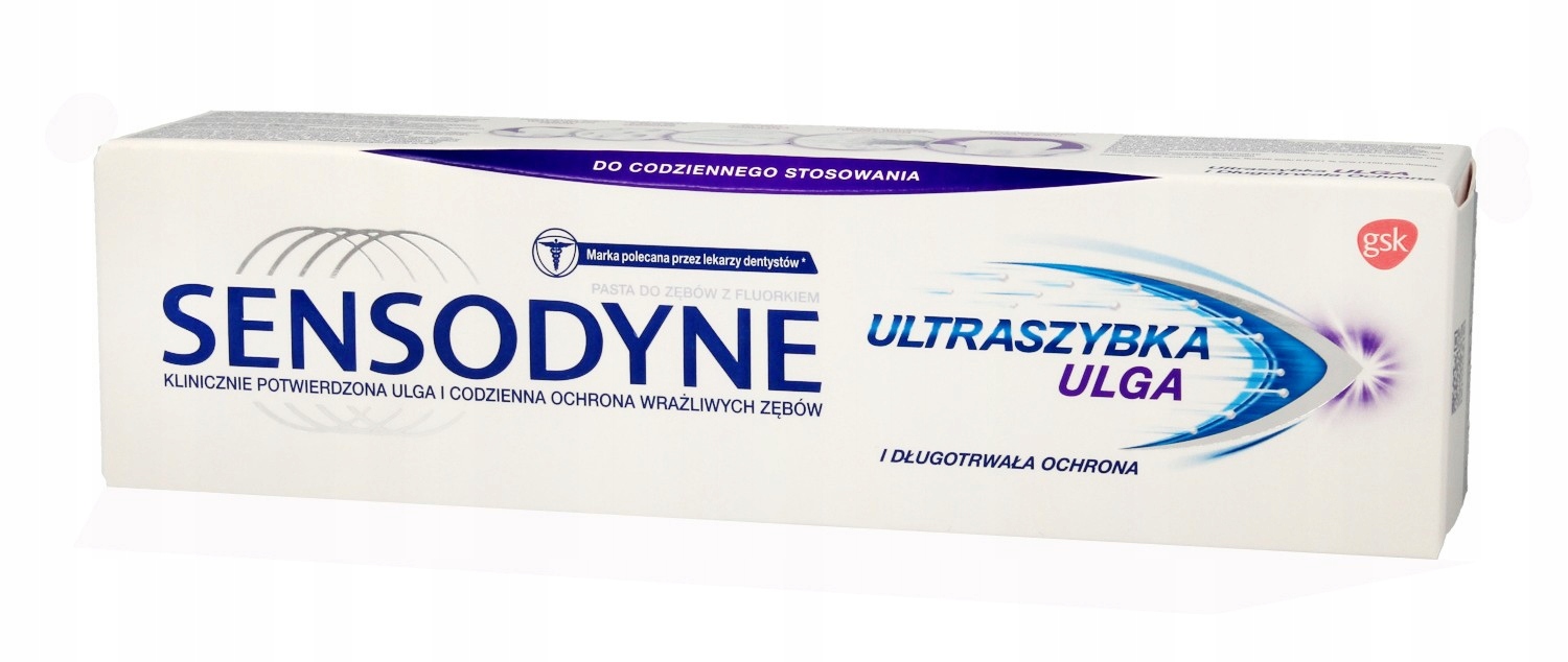 

Gsk Sensodyne Pasta do zębów Ultraszybka Ulga 75ml