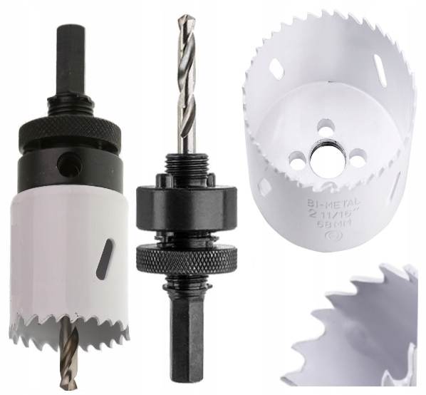 

Otwornica Koronka Bimetalowa 68mm Do Metalu Drewna