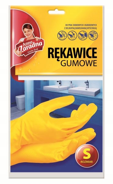 

Rękawice Gumowe S Anna Zaradna