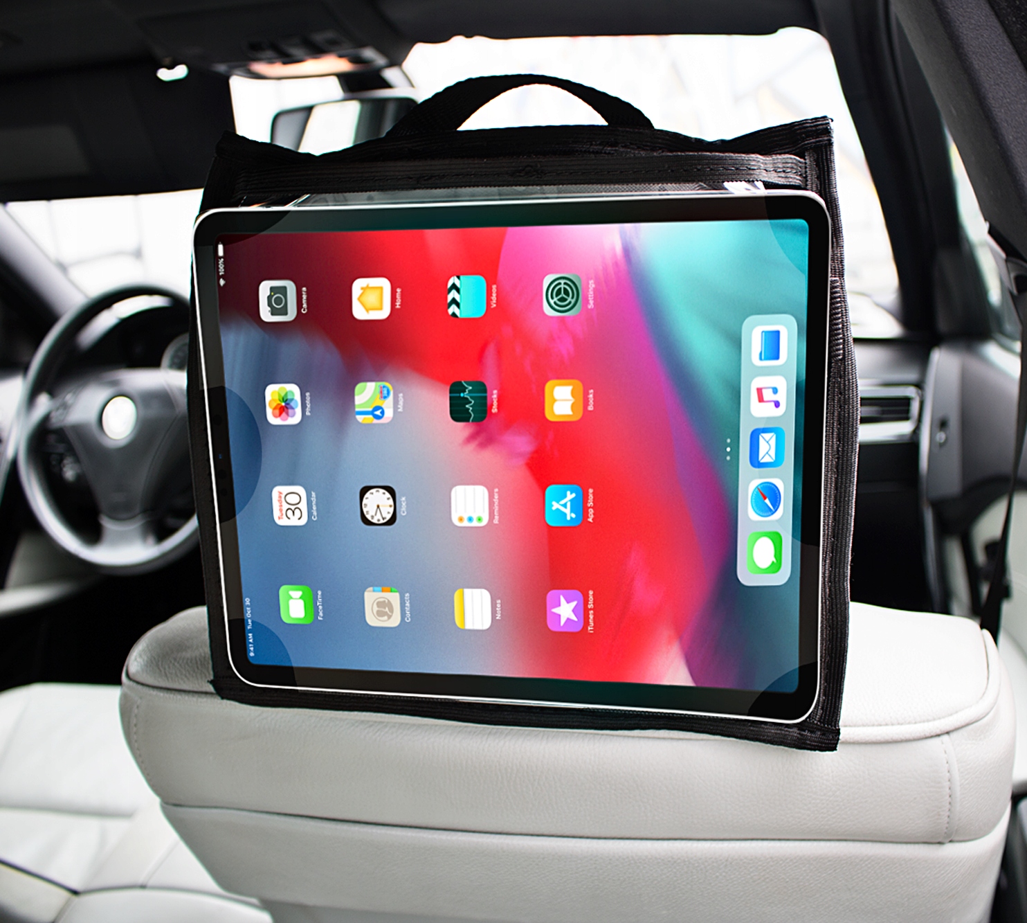 UCHWYT NA TABLET POKROWIEC NA ZAGŁOWEK SAMOCHODOWY ETUI UNIWERSALNE EAN (GTIN) 5907610202723