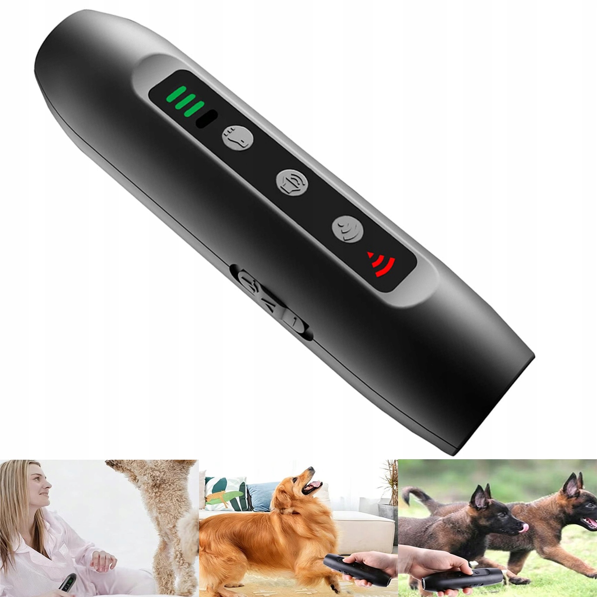 Ultrazvukový Protištěkač, Svítilna Přenosný odpuzovač psů ultrazvuk
