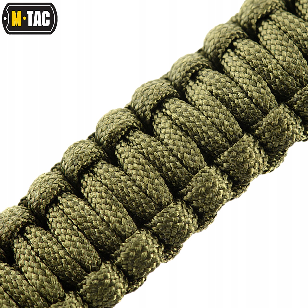 Bransoletka Taktyczna M-Tac Paracord Krzesiwo Gwizdek Kompas Olive M Funkcje gwizdek kompas krzesiwo linka