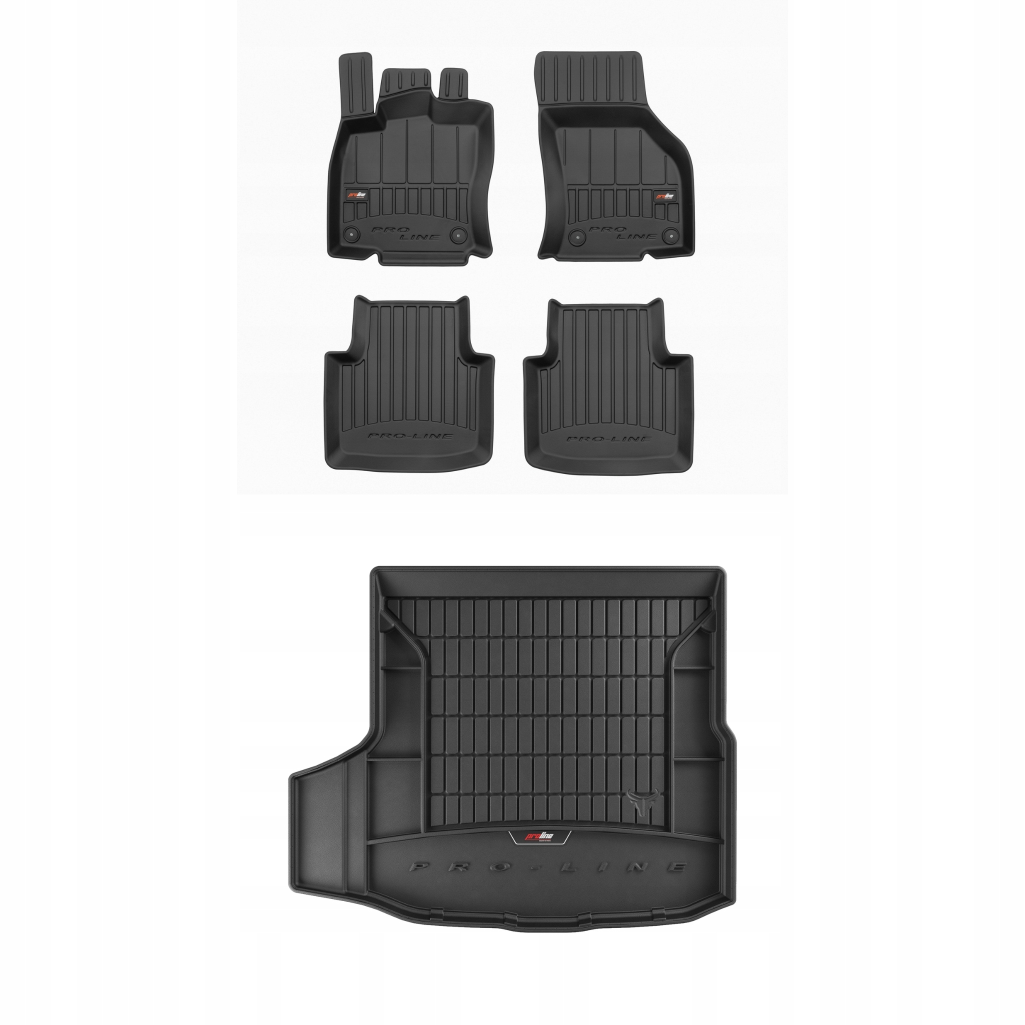 Frogum 3D Sada gumových koberců a rohože s logem pro Vw Arteon od roku 2017