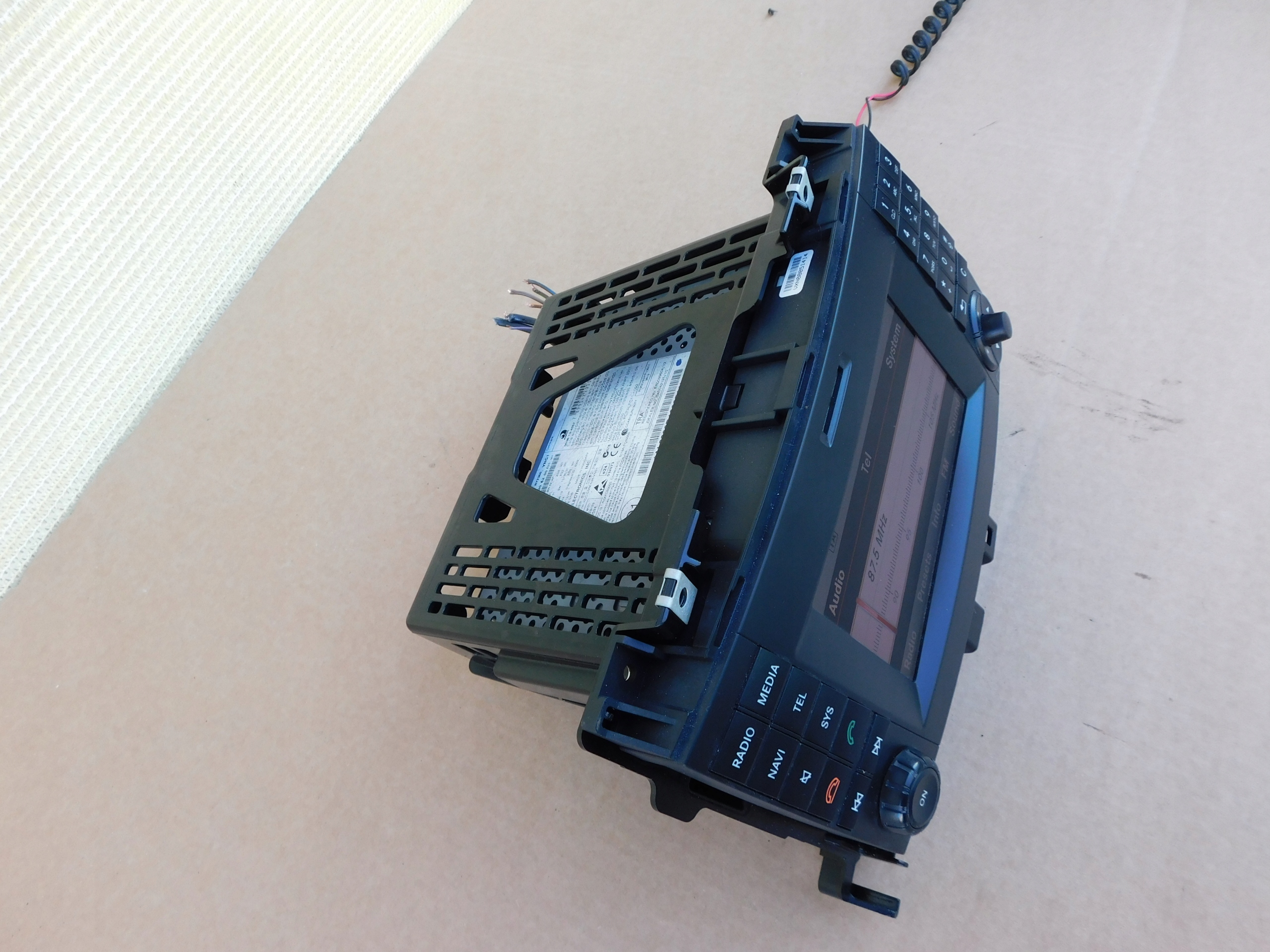 Mercedes Sprinter 906 / Crafter radio + passenger compartment kieszen holder original