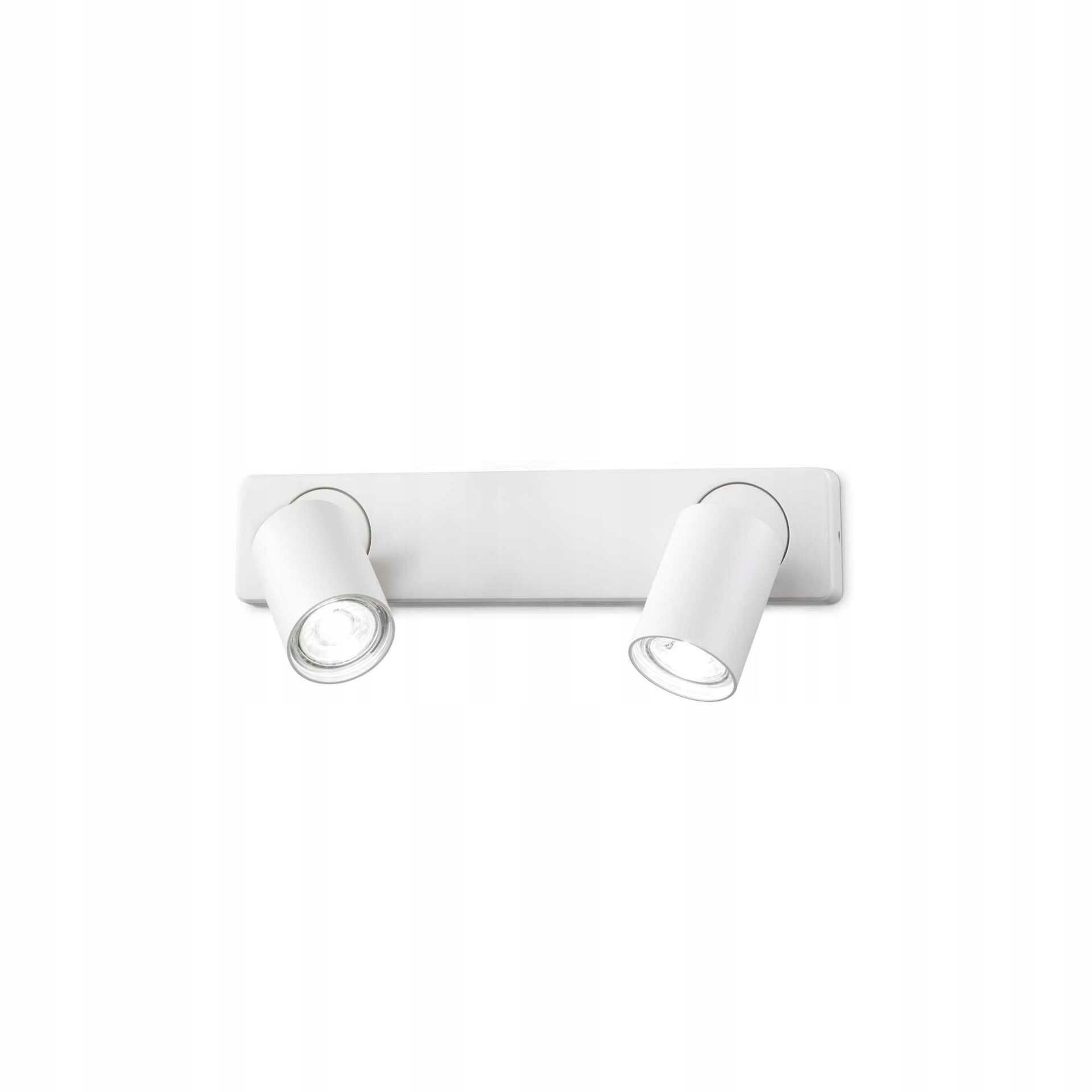 Bodové svítidlo Ideal Lux Rudy AP2 bílé GU10 2x35W 3000K 1280lm