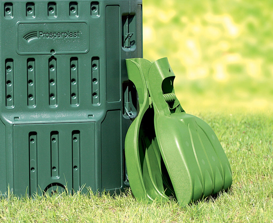 PROSPERPLAST TERMO KOMPOSTOWNIK 900 L ZIELONY Wysokość produktu 124 cm