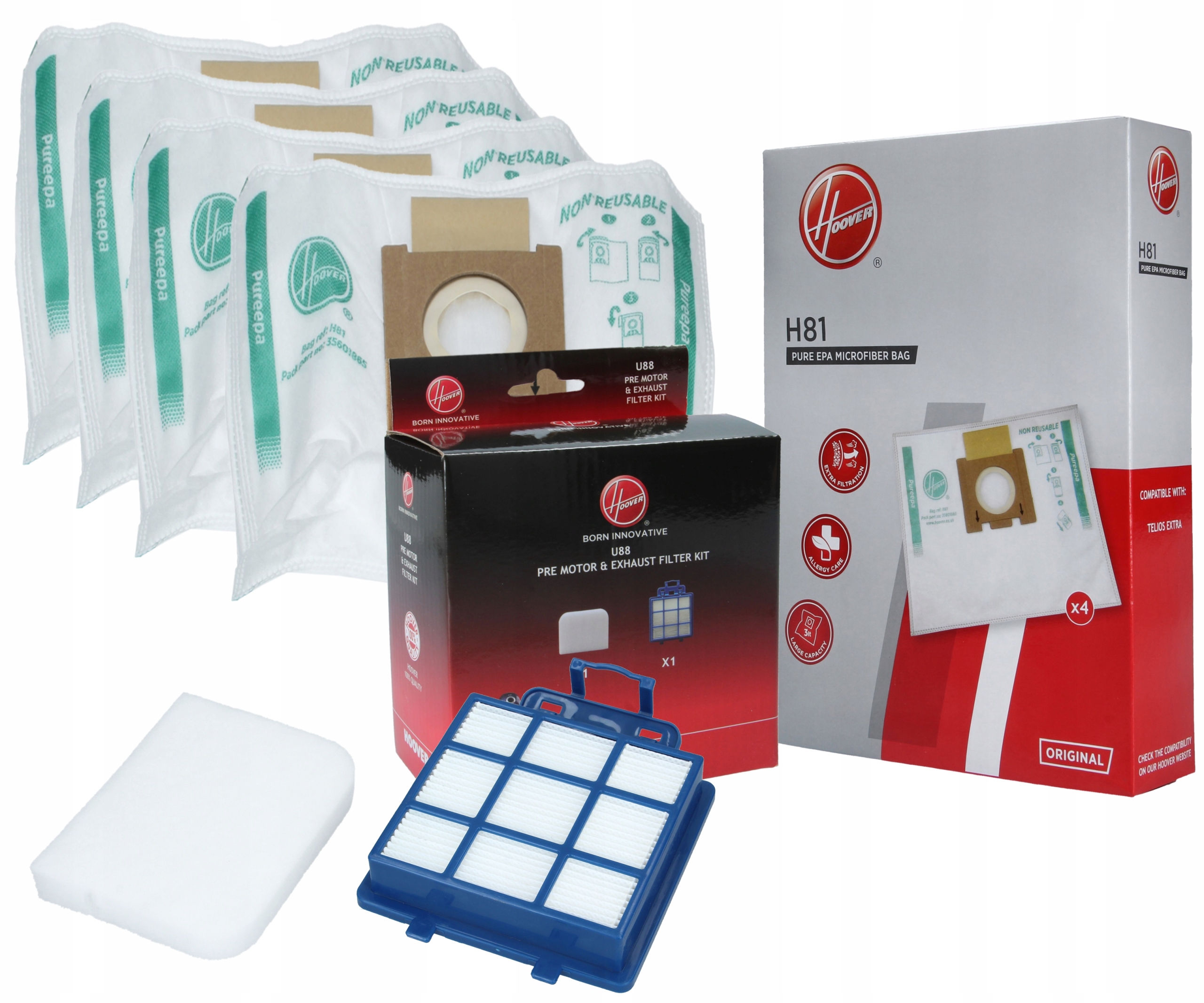 

Filtr hepa U88 do odkurzacza Hoover TX60PET 011