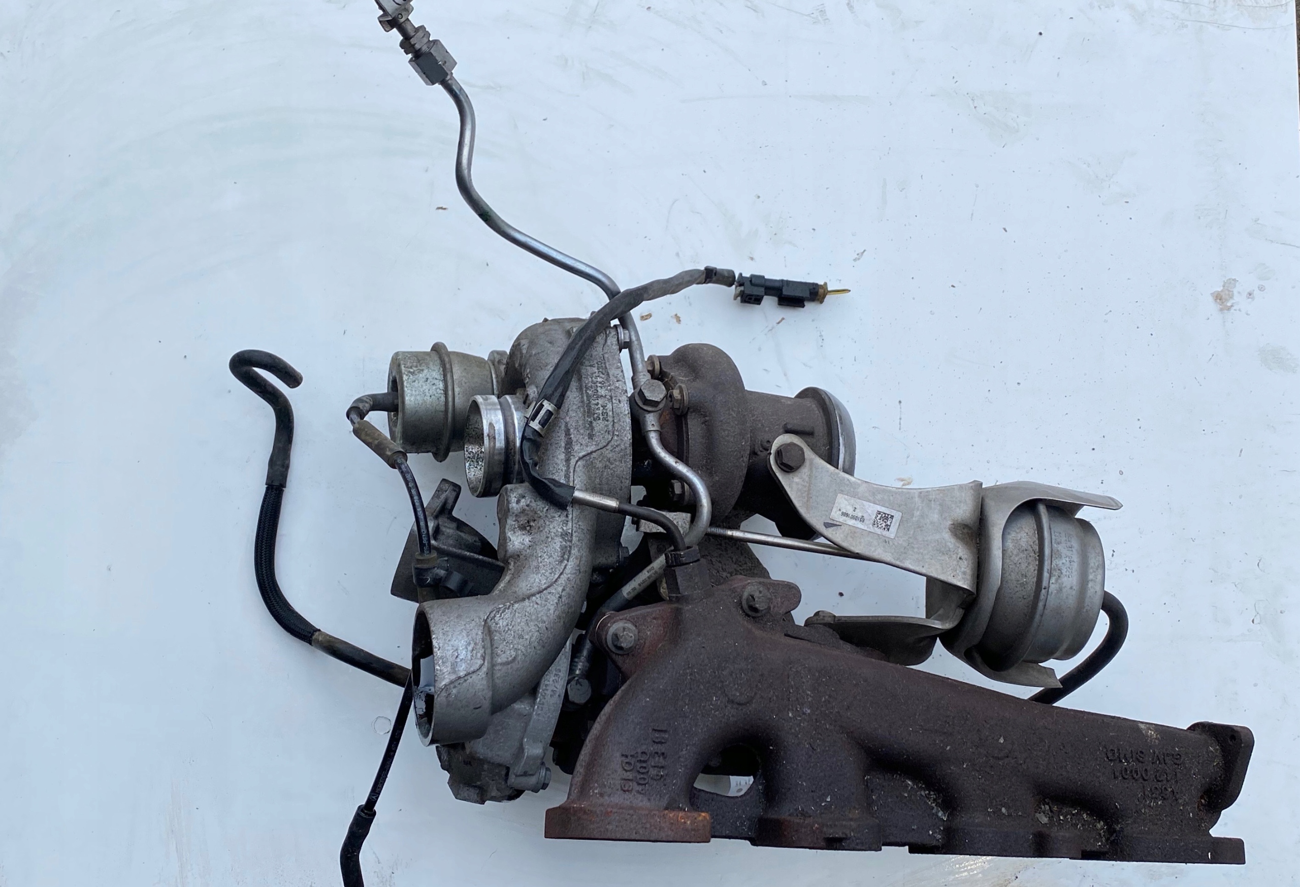 6510901686 - MERCEES VITO W447 2.2 CDI турбокомпресор BI-TURBO