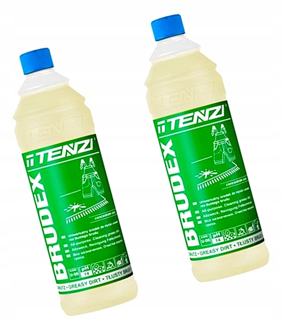 2 x Tenzi Brudex Odstraňování Mastných Nečistot Koncentrát Na Mytí Univerzální 2L