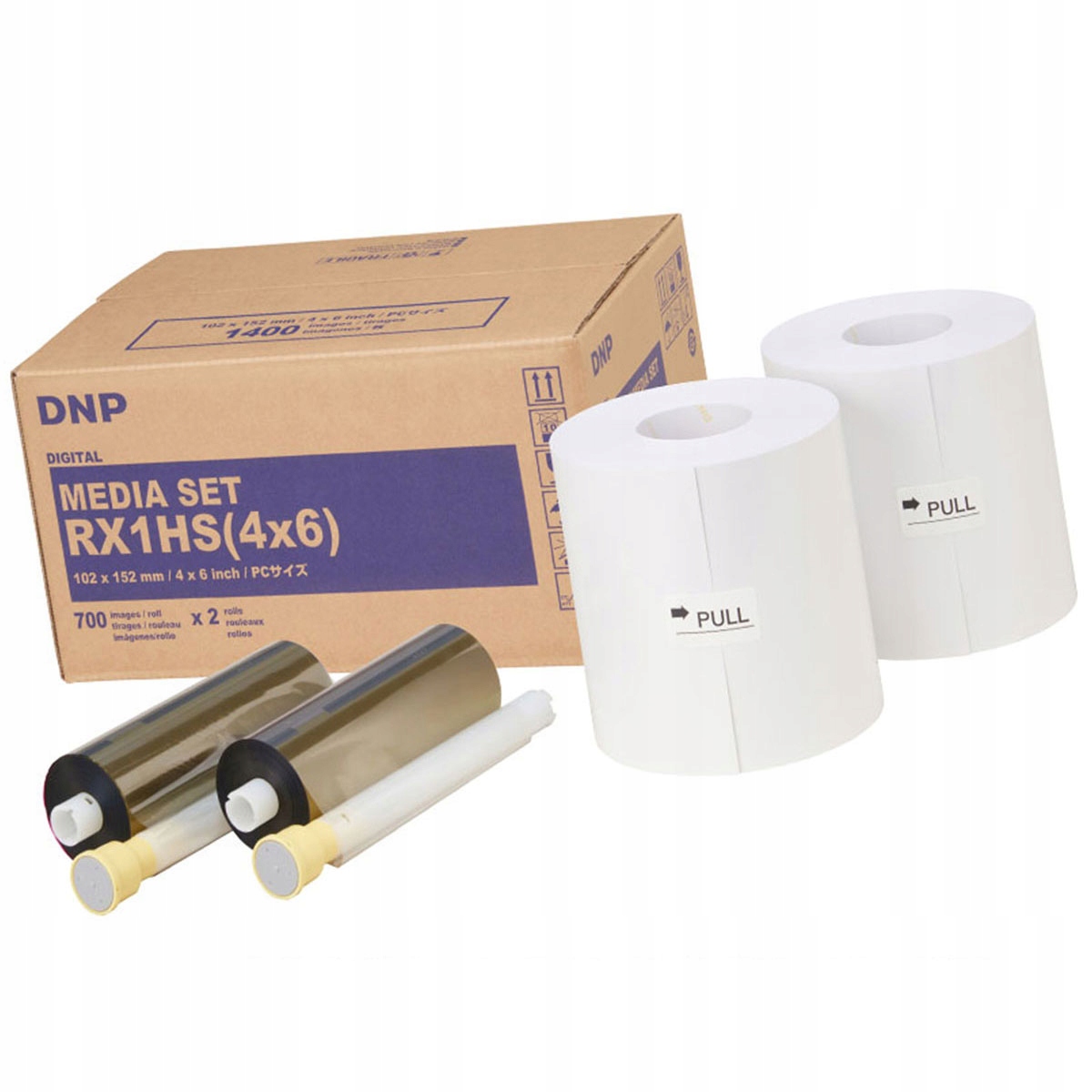 Fotopapír Dnp RX-1HS 10x15 cm 700 ks 1 role