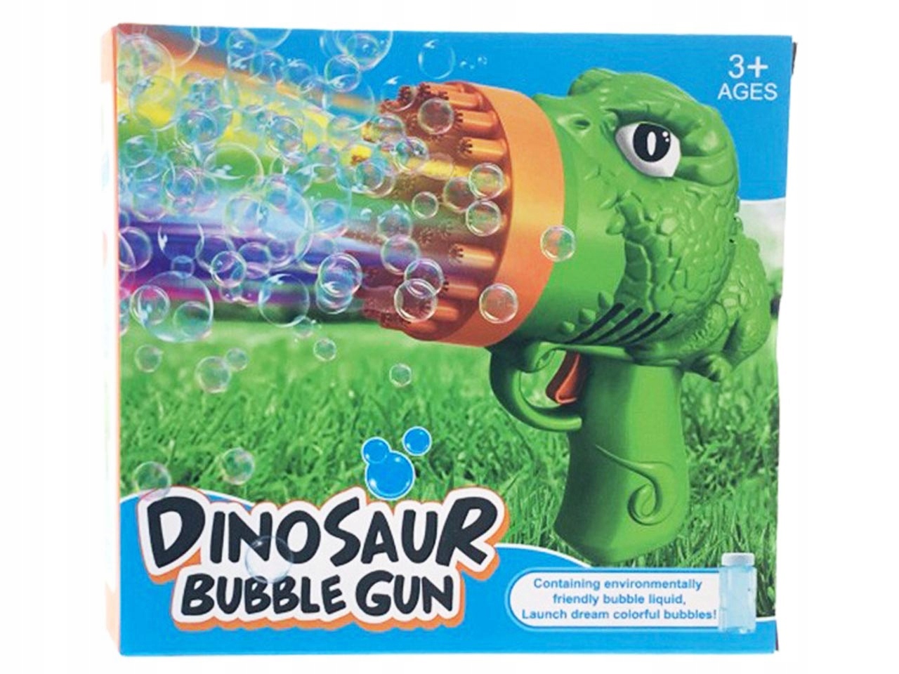 

Pistolet na bańki Dinozaur Bubble Gun