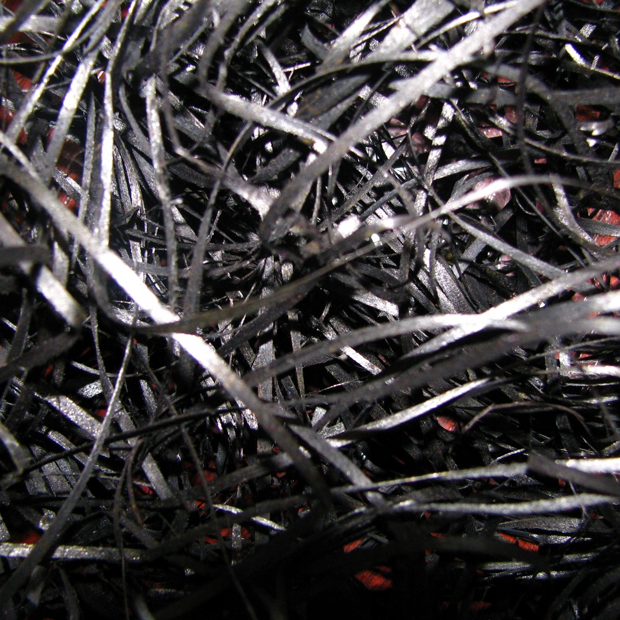 EKO WYPEŁNIACZ wełna drzewna 500g CZARNA, sucha