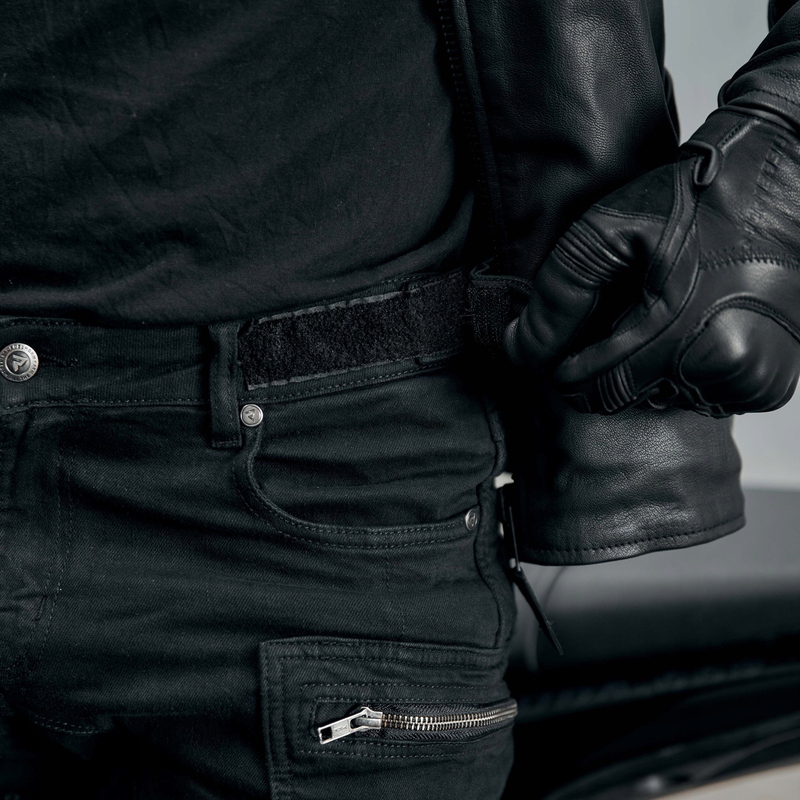 SPODNIE JEANS REBELHORN URBAN III W/BLACK W38L32 Rozmiar 38/32