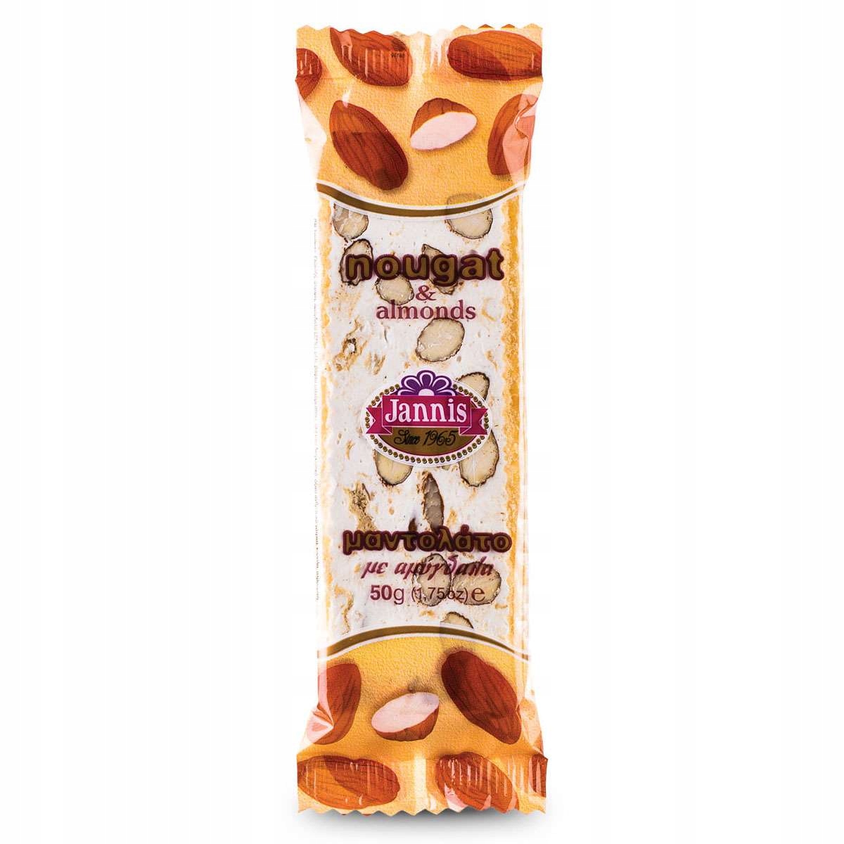 Baton nugat z migdałem 50g